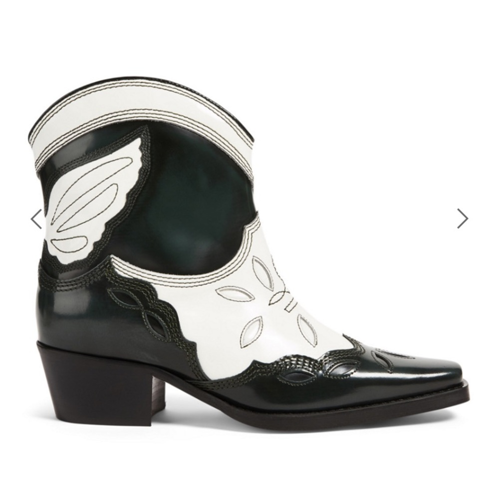 GANNI Texas western boot size 39